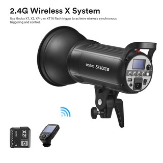 Foto 3 | Foto 3 | Studio Flash Strobe Godox Sk400ii-v, 400 W, 2,4 G, Inalámbrico X - Venta Internacional.