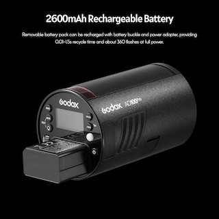 Foto 7 | Foto 7 | Linterna De Estudio De Bolsillo Godox Ad100pro 5800 K 1/8000 S Ttl/multi - Venta Internacional.