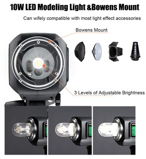 Foto 4 | Foto 4 | Flash Estroboscópico Godox Ad600bm 600ws Gn87 Con Sistema X Inalámbrico De 2 4 G - Venta Internacional.