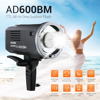 Foto 2 | Foto 2 | Soporte Flash Godox Ad600bm Bowens De 600 W Con Batería De 8700 Mah - Venta Internacional.