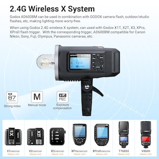 Foto 3 | Foto 3 | Soporte Flash Godox Ad600bm Bowens De 600 W Con Batería De 8700 Mah - Venta Internacional.