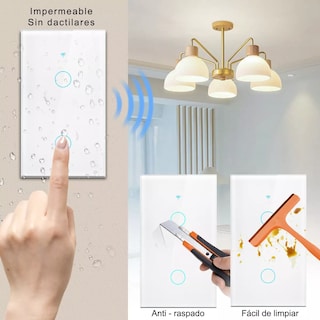 Foto 3 | Foto 3 | Interruptor Inteligente Wi-fi de 2 Vías Eo Safe Imports Esi-11082 Blanco