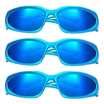 Gafas Para Sol Unisex Ventdepot Mxifh-003 3 Piezas Azul