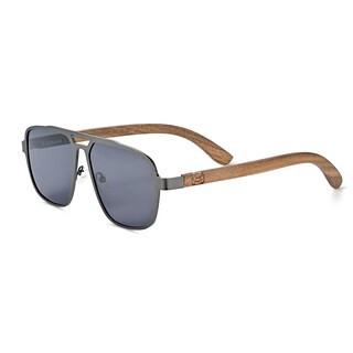 Foto 7 | Foto 7 | Gafas De Sol Earth Wood Avila Polarizadas Zebra/marrón - Venta Internacional.