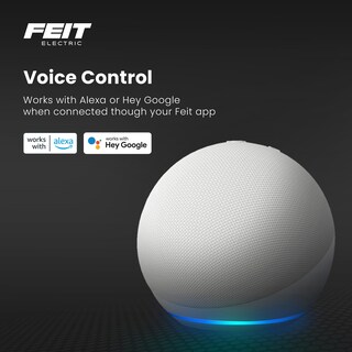 Foto 4 | Foto 4 | Bombilla Smart Flood Feit Electric Br30 8 W Rgbw Paquete De 1 Unidad - Venta Internacional.