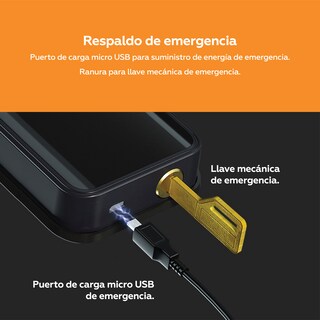 Foto 4 | Foto 4 | Cerradura Digital Inteligente XE Seguridad Ci500btne Bluetooth Negro
