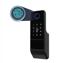 Cerradura Inteligente Electrónica Daxxon C50 color Negro Wifi