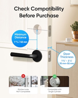 Foto 4 | Foto 4 | Entrada Sin Llave Con Huella Digital Smart Lock Eufy Security C220 - Venta Internacional.