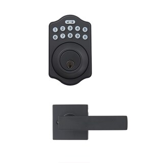Foto 1 | Foto 1 | Cerradura De Puerta Amazon Basics Con Teclado Electrónico Tradicional Deadbolt - Venta Internacional.