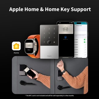 Foto 3 | Foto 3 | Smart Lock Aqara U100 Con Huella Digital Y Entrada Sin Llave, Color Plateado - Venta Internacional.