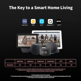 Foto 5 | Foto 5 | Smart Lock Aqara U100 Con Huella Digital Y Entrada Sin Llave, Color Plateado - Venta Internacional.