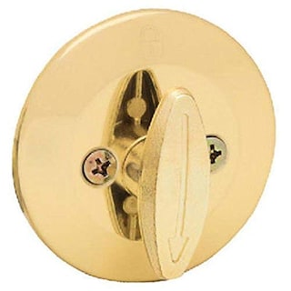 Foto 1 | Foto 1 | Cerradura Deadbolt Kwikset 663 De Latón Pulido Sin Llave - Venta Internacional.
