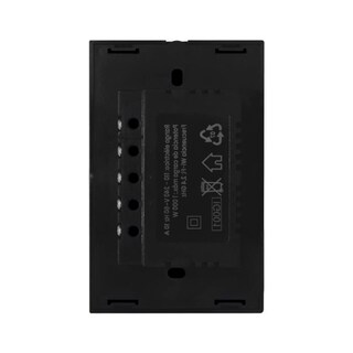 Foto 3 | Foto 3 | Apagador Inteligente Igoto Avia Wifi Doble Touch Placa de Cristal Negro