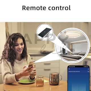 Foto 4 | Foto 4 | Interruptor Inteligente Wifi Happy Life 3 Vías Compatible Alexa y Google Home color Negro