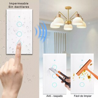 Foto 3 | Foto 3 | Interruptor Inteligente Wi-fi De 3 Vías Blanco Sin Neutro Eo Safe Imports Esi-9671 Blanco