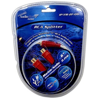 Foto 1 | Foto 1 | Cable Rca Tipo Y Marino Audiopipe Ipym2f06 0.15m Libre Oxig