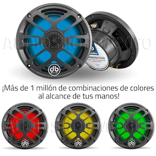 Foto 2 | Foto 2 | Bocinas Marinas Db Drive Aps65rgb 250 Watts 6.5 Pulgadas 2 Vías Iluminación Led Rgb