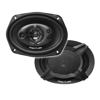 Foto 2 | Foto 2 | Bocinas Coaxiales Atomic Audio IRON69 6x9 Plg 5 Vías color Negro 1 Par