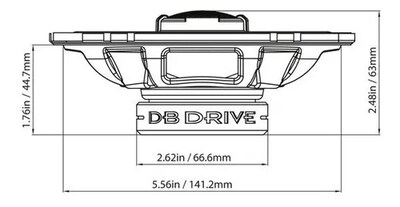Foto 4 | Foto 4 | Set de Bocinas Coaxiales Db Drive S46