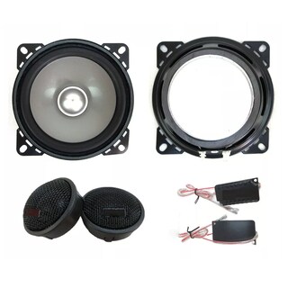 Foto 1 | Foto 1 | Set De Medios Bocinas 4in Subwoofer+tweeters Para Auto Audio Eo Safe Imports Esi-9487 Multicolor