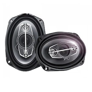 Foto 1 | Foto 1 | Set 2pcs Bocinas 6x9in Coaxial Para Carro Auto 5 Vías Audio Eo Safe Imports Esi-9491 Negro