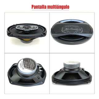 Foto 3 | Foto 3 | Set 2pcs Bocinas 6x9in Coaxial Para Carro Auto 5 Vías Audio Eo Safe Imports Esi-9491 Negro