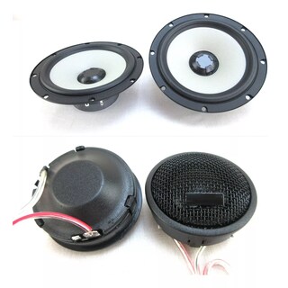 Foto 3 | Foto 3 | Set De Medios Bocinas 6.5 Subwoofer+tweeters Para Auto Audio Eo Safe Imports Esi-9492 Multicolor
