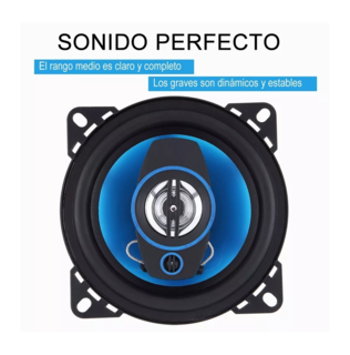 Foto 2 | Foto 2 | Bocinas Banda Dual Altavoces Lab.G Negro con Azul 1 Par
