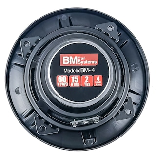 Foto 4 | Foto 4 | Bocinas Master Electrónicos BM-4'' 2 Vías Altavoz Coaxial 4'' Master para Auto