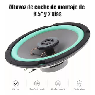 Foto 2 | Foto 2 | Bocinas para Carros 6.5 Eo Safe Imports ESI-11721 Multicolor