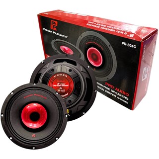 Foto 1 | Foto 1 | Bocinas Coaxiales Power Acoustik Pr-804c 8 Plg 350w