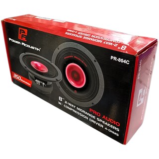 Foto 5 | Foto 5 | Bocinas Coaxiales Power Acoustik Pr-804c 8 Plg 350w