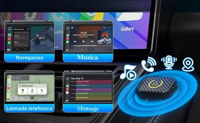 Foto 4 | Foto 4 | Adaptador Xtellar Inalámbrico Carplay Color Negro