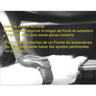 Foto 2 | Foto 2 | Frente para Autoestéreo Ford Mustang 1987-1993 Doble Din American International