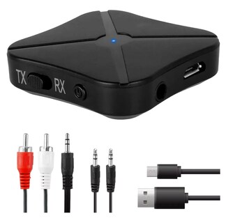 Foto 1 | Foto 1 | Transmisor Receptor 2 En 1 Bluetooth Audio Estéreo Negro