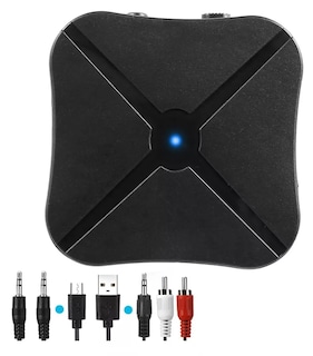 Foto 4 | Foto 4 | Transmisor Receptor 2 En 1 Bluetooth Audio Estéreo Negro