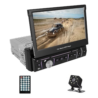 Foto 1 | Foto 1 | Auto Estéreo Pantalla Retráctil 9600-mp5 Y Camera Eo Safe Imports Esi-19880 Negro