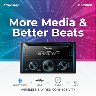 Foto 3 | Foto 3 | Autoestéreo Pioneer Fh-s520bt con Bluetooth para Auto-Venta Internacional
