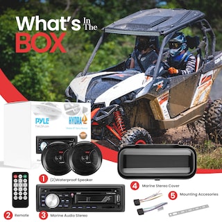 Foto 2 | Foto 2 | Estéreo Bluetooth Para Coche Pyle Single Din Con Altavoces De 6.5 Pulgadas - Venta Internacional.