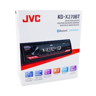 Foto 6 | Foto 6 | Estéreo De Coche Jvc Kd-x270bt Bluetooth Con Puerto Usb 50 W Single Din - Venta Internacional.