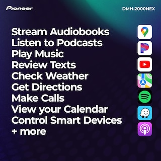 Foto 5 | Foto 5 | Receptor Multimedia Pioneer Dmh-2000nex de 6,8 Pulgadas con Carplay y Android - Venta Internacional