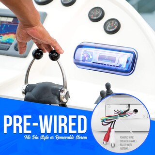 Foto 6 | Foto 6 | Funda Estéreo Marina Pyle Plmrcw3 Resistente Al Agua - Venta Internacional.