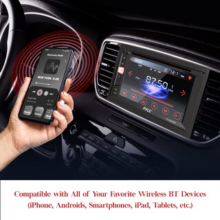 Foto 6 | Foto 6 | Reproductor Estéreo Para Coche Pyle Double Din Dvd Bluetooth Con Usb/sd - Venta Internacional.