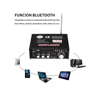 Foto 3 | Foto 3 | Amplificador de Audio Bluetooth Eo Safe Imports Esi-4783 color Negro