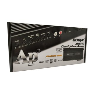 Foto 7 | Foto 7 | Amplificador Audiopipe Apmcro-1800 800w Monoblock Clase D Control De Bajos