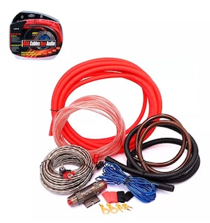 Foto 3 | Foto 3 | Kit Amplificador Lab.g Instalacion Cable Rca Audio Auto 4ga Multicolor