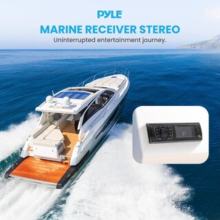 Foto 7 | Foto 7 | Receptor Estéreo Bluetooth Marine Pyle Plrmr27btb 300w - Venta Internacional