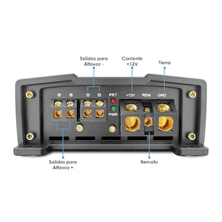 Foto 4 | Foto 4 | Amplificador Vandergraaf Pitbull Premium 24k Clase D 1ch
