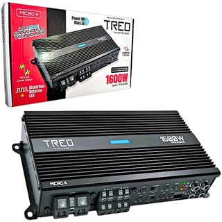 Foto 8 | Foto 8 | Amplificador Clase D 4 Canales Treo Micro4 1600 Watts Max