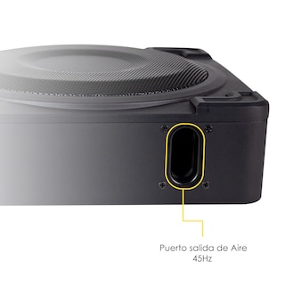 Foto 3 | Foto 3 | Subwoofer 10pulg Amplificado Steelpro Nano1000 1000w Color Negro